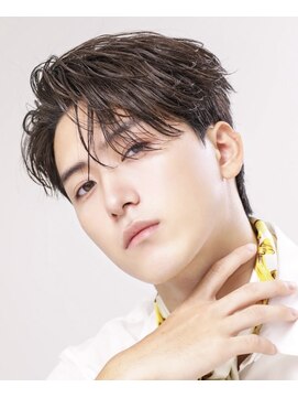 アストラ(ASTRA) MEN’S HAIR/波巻きツイストスパイラル/リバースセンターパート