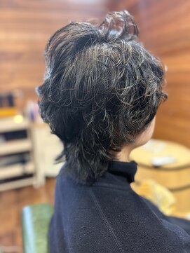 アジュテヘアードレッシング(ajouter hair dressing) メンズウルフ