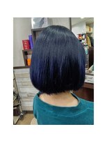 美容室カル&nbsp;押し活カラー/ブリーチ/ブルーカラー/ショート/ボブ/東戸塚