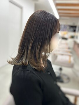 ヘアサロン エスプリ(hair salon esprit) 毛先ハイライト/グラデーションカラー