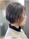 縮毛矯正、酸性ストレート履歴があってもまとまるショートヘア