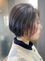 カノア(KANOA)&nbsp;縮毛矯正、酸性ストレート履歴があってもまとまるショートヘア