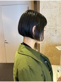 ミニマムぱつっとボブ