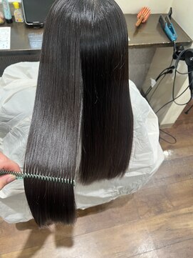 リミットヘアー 大在店(Remit hair) ///トビラキユウマ///シルキーストレート