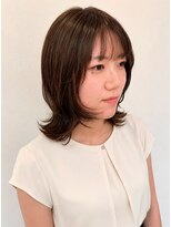 モック(moc)&nbsp;まとまりのあるシルエットと柔らかな質感が魅力のくびれミディ
