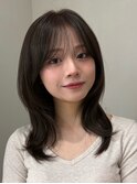 ハッシュレイヤー×透明感グレージュ