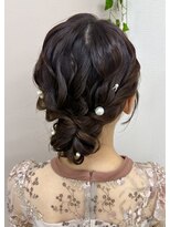ジェミータ 横浜&nbsp;王道シニヨン【横浜ヘアセット/ヘアメイク/結婚式】