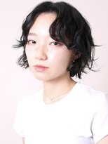 ヨファ ヘアー 芦屋店(YOFA hair)&nbsp;似合わせカット30代40代50代センターパートショートボブ0905