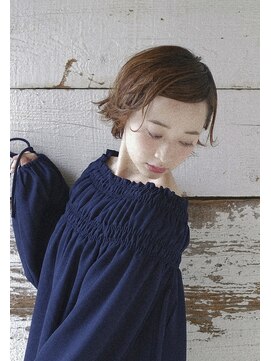 ヘア ラボ ニコ 藤沢店(hair Labo nico...) #ワイドバング#くびれミディ#モーブカラー#ネープレス