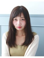 ペイジバイネオリーブ 吉祥寺店(Paige by Neolive) シースルーバングがかわいいロングスタイル