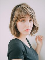 クライブヘアー 佐倉店(CRiB hair) ポイントハイライトロブ