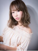 カバーヘア ブリス 北浦和(COVER HAIR bliss) 無造作カールが大人かわいいルーズセミディw北浦和10代20代30代