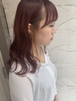 ジアン(GIEN)&nbsp;チェリーレッド イヤリングカラー ミディアム