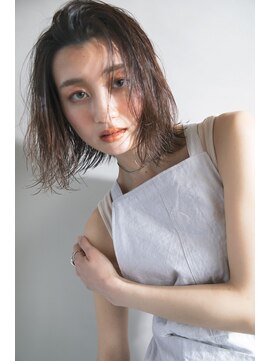 マイ ヘア デザイン 岡崎(MY hair design) ボブウルフウェットスタイル