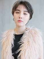 アルバム 渋谷パルコ(ALBUM)&nbsp;ハイライトショート_ウェーブパーマフォギーベージュ_27248