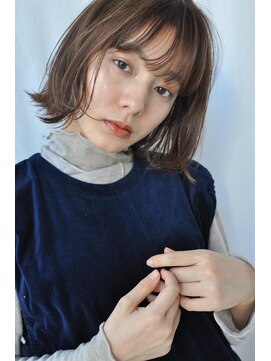 トリッカ 代官山(tricca) オルチャンバング×ニュアンスボブ