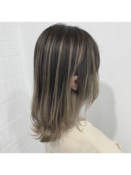 ゲーム 原宿店(GAME) コントラストバレイヤージュカラー