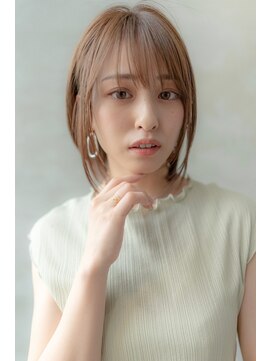 オースティン 門前仲町(AUSTIN) 前髪かき上げイメチェンイヤリングカラーラベンダーカラーくびれ