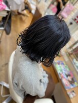 ヘアーブランシェ 貝塚店(HAIR Branche) ブルーブラック