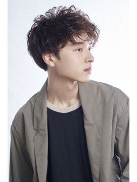 タヤ グランデュオ立川店(TAYA) 40代コンマヘアビジネスかき上げツイストパーマショートレイヤー