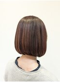 艶 肩上 ナチュラルボブ