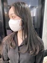 ラス トーキョー(LAS TOKYO)&nbsp;2wayシースルーバングシルキーグレージュヨシンモリ