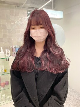 ローウェ 渋谷(Louwe) 大人気カラーのピンクブラウン♪《misaki》