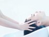 ケアカラー+オージュアヘッドスパ(20分) ￥9980