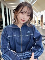 ロンドワン 三宮元町(Lond one)&nbsp;ショート×インナーカラー/イヤリングカラーブリーチ/ハイトーン