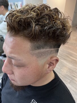 ダスティ 梓川店(Dasty) 宮城リョータ風フェードパーマスタイル