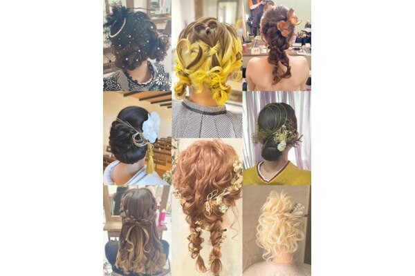 hair make salon re:mee リミー ヘアセット