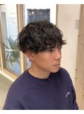 無造作パーマ
