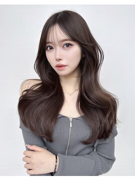 アフロートリノ(AFLOAT Leino) 大人可愛い韓国ヘア　レイヤーカット顔まわり前髪似合わせカット