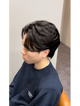 マーレ 宇部高校前店(MARE) 曲がる縮毛矯正×センターパート