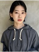 【CREAM】切りっぱなしボブ