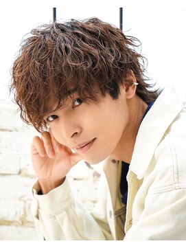 ブリーチ 麻生店(BLEACHi) 【BLEACHi】緩め波巻きエモウルフ