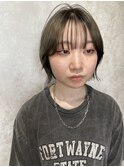 軽さのあるレイヤーボブ