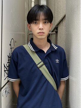 ゼストプール(ZEST POOL) シースルーマッシュ ナチュラルヘア 韓国メンズヘア