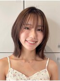 30代40代大人女性/前髪ありショートボブ/ショートヘア/髪質改善
