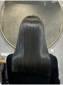 艶髪セミロング