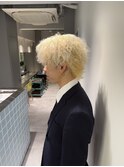 【メンズ】抜きっぱなしブリーチカラー