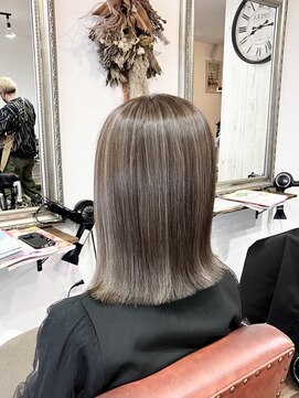 ヘアメイク アンフィ(amphi) 極細コントラストハイライトカラー..~*＊.