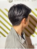 ビジネス爽やかツーブロックスタイル
