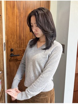 ワンダーヘアーグルーミング(WANDER Hair grooming) ハイライト ダブルカラー ブリーチカラー 顔周りレイヤー