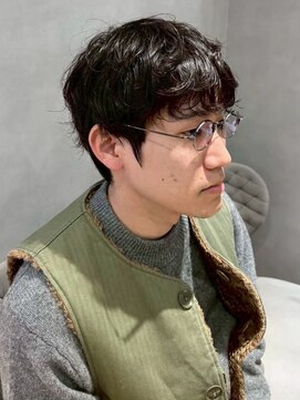 ジルバイジアン(JILL by GIEN) メンズ/ニュアンスパーマ/マッシュショート