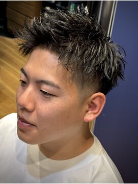 ヒロギンザ 新橋銀座口店(HIRO GINZA) ツーブロフェードソフトツイストパーマ