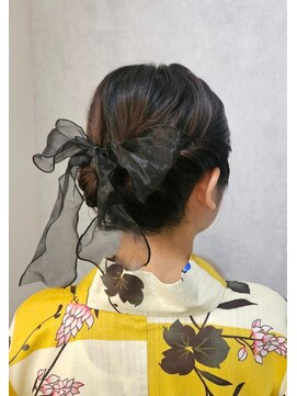 ウィスプ 赤羽店(wisp) 浴衣アレンジ