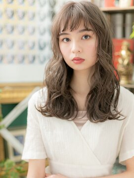 カバーヘア ブリス 志木南口駅前店(COVER HAIR bliss) 外国人風オリーブアッシュオン眉小顔ロングh4志木20代30代40代!