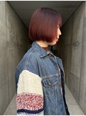 赤髪とボブ