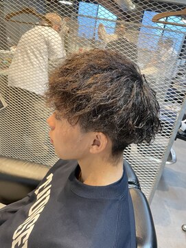 宮崎理容院 オークス店  【メンズ】ツイストスパイラルパーマ2